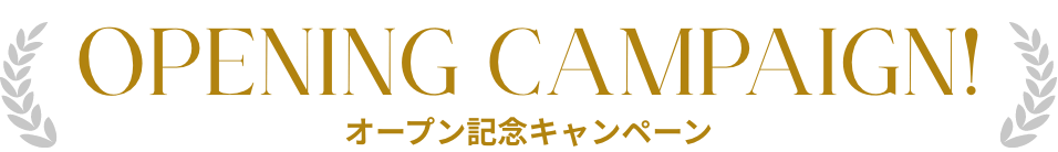 オープン記念キャンペーン