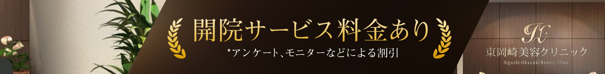 開院サービス料金あり