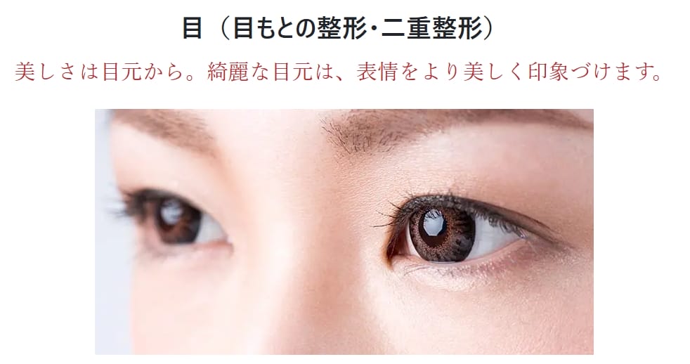 もとび美容外科クリニックの二重整形FV