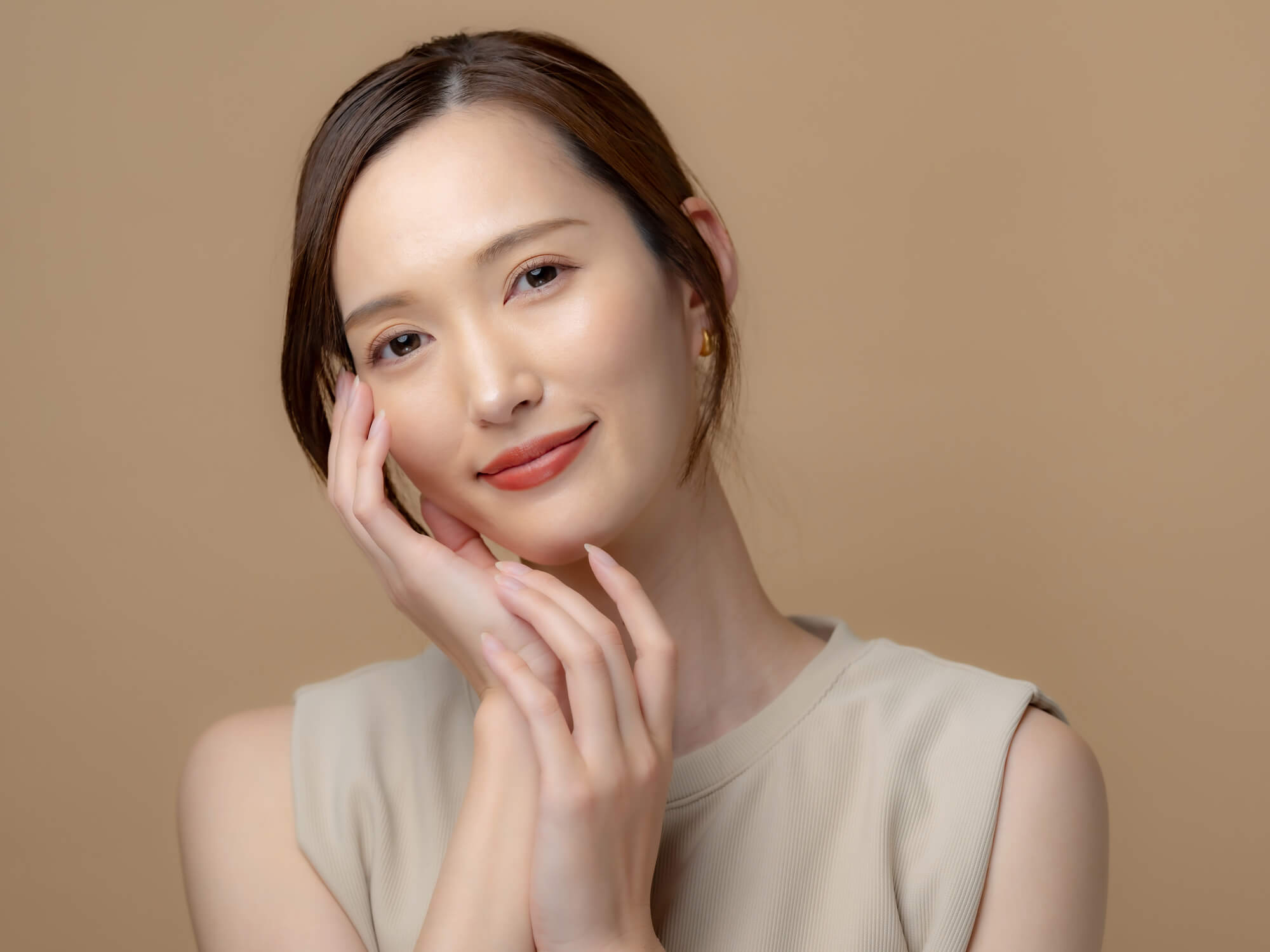 綺麗な肌の女性